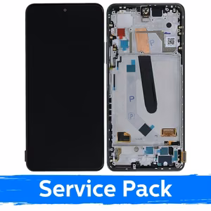 LCD Ekraan Ühildub Xiaomi Poco F3 (Mi 11X / Mi 11i) Koos Frame / Night Must / (Service Pack)