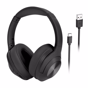 Kruger&Matz F2 juhtmevabad kõrvapealsed kõrvaklapid, mustad