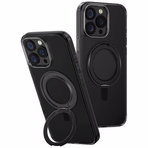 Чехол Uniq Swivix 360 с вращающейся подставкой для iPhone 16 Pro Max - чёрный