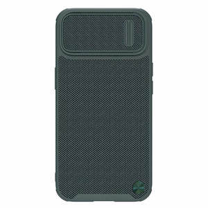Nillkin Textured S Case iPhone 14 Pro Max soomustatud kate koos kaamerakattega tumeroheline