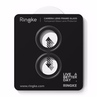 Ringke Camera Raamiga Protector 2-pack jaoks iPhone 17 - Must