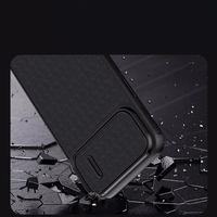 Nillkin Textured S Case iPhone 14 Pro Max soomustatud kate koos kaamerakattega sinine