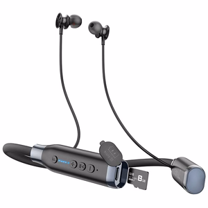 HOCO juhtmevaba kõrvaklapid bluetooth neck-hang ES62 must
