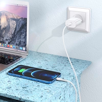 Laadija Hoco N22 25W USB-C valge