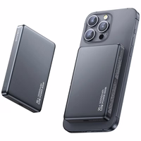 Akupank USAMS CY Series CD242 10000mAh 20W Magnetic Wireless titanium