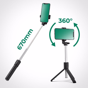 Selfipulk WRY1S teleskoopstatiiv 0.7m telefonile - must