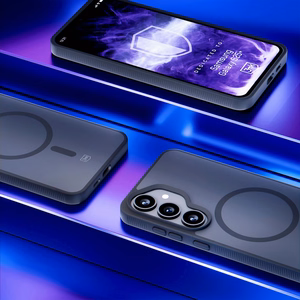 3mk Smoke MagCase jaoks Samsung Galaxy S25+ - must