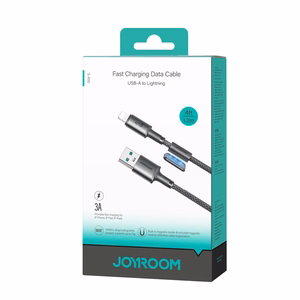 Joyroom S-A50 Unlimited 3A USB - Lightning kaabel 1.2m hall