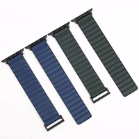 Beline Rihm Apple Watch Magnetic Pro 42/44/45/49mm must/roheline