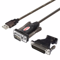 UNITEK Y-105A serial cable must 1.5 m USB Type-A DB-9