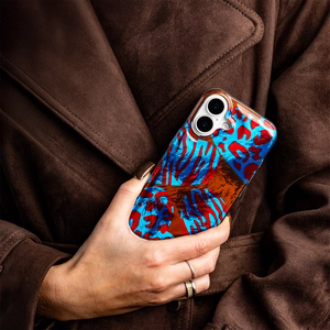 Animal Print ümbris for iPhone 16 6,1" Chameleon