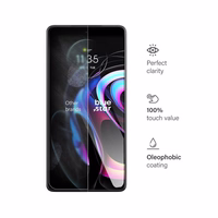 Karastatud klaas to Motorola Edge 20 sinine Star