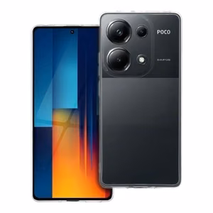 Case for Xiaomi Poco M6 PRO Clear Case 2 mm (camera protection) transparent