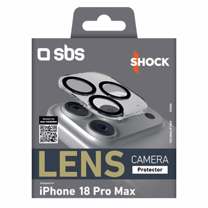 SBS kaamera objektiivide kaitse mudelile iPhone 18 Pro Max