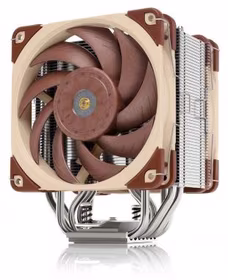 Noctua NH-U12A computer cooling component Processor Cooler 12 cm beez, pruun, hõbedane 1 pc(s)