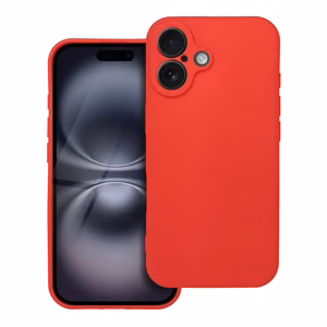 SOFT Ümbris jaoks IPHONE 16 punane