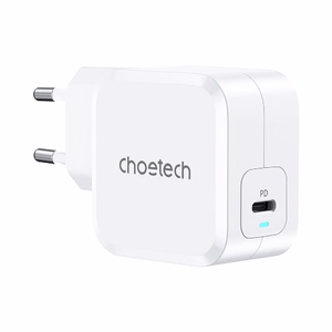 PD8007 USB-C PD45W power laadija Choetech EU (valge)