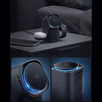 Spigen Essential EF223MS 3-in-1 QI2 Wireless Laadija - must