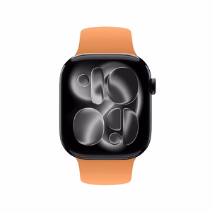 Crong Liquid Apple Watch rihm, 38/40/41/42 mm, oranž