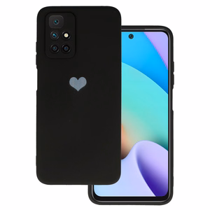 Vennus Silicone Heart Ümbris jaoks Xiaomi Redmi 10 design 1 must