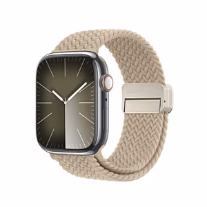 DUX DUCIS strap MIXTURE PRO stretchable braided jaoks Apple Watch 38 / 40 / 41 mm light beige