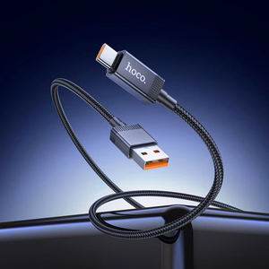 Kaabel USB A to USB C Hoco 5A with display 1 m X118 must