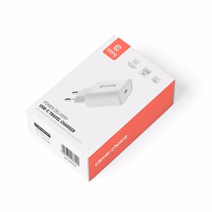 Crong USB-C Travel Charger 20 W PD seinalaadija, valge