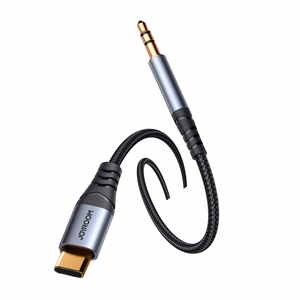 Joyroom Audio Transfer Series SY-A07 Mini Jack 3.5mm/USB-C Kaabel 1.2m - must