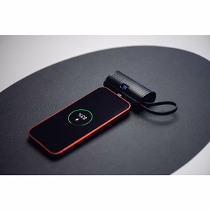 Powerbank Forcell F-Energy Power Plug F5K3 PD 20W 5000 mAh with built-in connector Lightning black