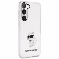 Karl Lagerfeld KLHCS23MHNCHTCT S23+ S916 läbipaistev hardcase Ikonik Choupette