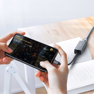 Orico XC-R45-V1 võrguadapter USB-C–RJ45, Gigabit Ethernet, 1 Gbps – must