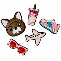 3D Sticker roosa 5pcs set