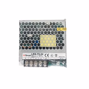 HiSmart LRS-75-24 korpusega lülitustoiteplokk, 24 V / 3,2 A (76,8 W)