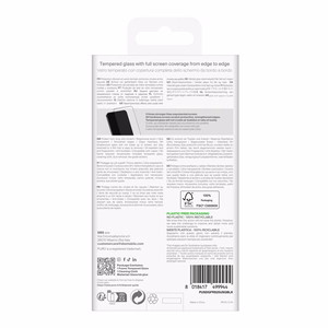Puro Frame Karastatud klaas with must Frame jaoks Samsung Galaxy S25 Ultra