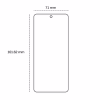 Karastatud klaas 2,5D jaoks Xiaomi Redmi 13 4G / 13 5G