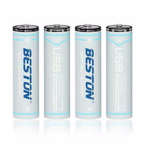 Rechargeable AA batteries koos USB C, 1460mAh, Li-Ion, 4 pcs