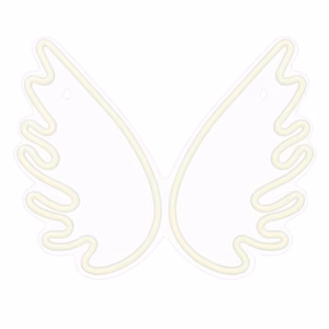 Neon PLEXI LED WINGS valge FPNE09X Forever Light