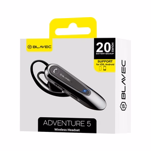 Blavec Bluetooth Headset Adventure 5 Multipoint (BHAD5-B) black