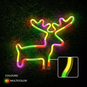 Neon LED Light ELK multicolor Bat + USB FLNE12 Forever Light