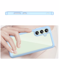 Outer Space Ümbris with Gel Frame jaoks Samsung Galaxy S24 FE - sinine