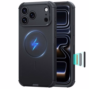 ESR Cyber Tough MagSafe ümbris mudelitele iPhone 18 Pro Max / 17 Pro Max, must