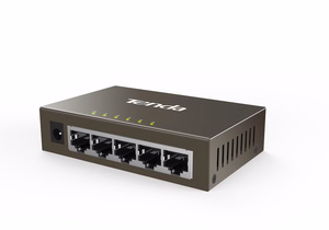 Tenda TEG1005D сетевой коммутатор Неуправляемый Gigabit Ethernet (10/100/1000) Серый