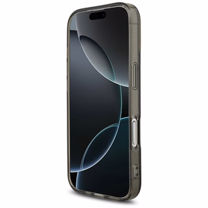 AMG Nauble Layer Läbipaistev Smocked MagSafe Ümbris jaoks iPhone 17 - Must