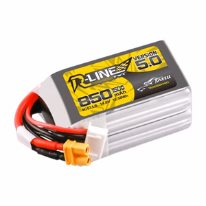 Tattu R-Line, версия 5.0, 850 мА·ч, 14,8 В, 4S1P, 150C, XT30U-F