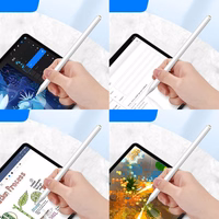 Choetech capacitive stylus pen jaoks iPad (active) valge (HG04)
