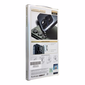 X-ONE Sapphire Camera Armor - jaoks Samsung Galaxy S25 - hõbedane