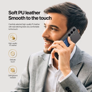 DUX DUCIS Ümbris RAFI II MAG with Alus compatible with MagSafe jaoks SAMSUNG A35 must