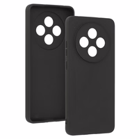 Back Ümbris MATT jaoks OPPO RENO 12F 5G Must