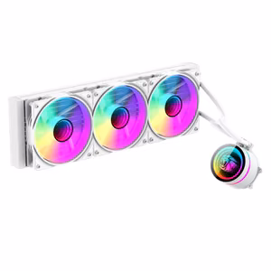 Gamemax CPU Liquid Cooler ICEBURG 360 INFINITY WH White