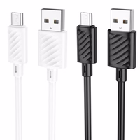 Kaabel USB A to Micro USB Hoco 2,4A 2 m X88 must